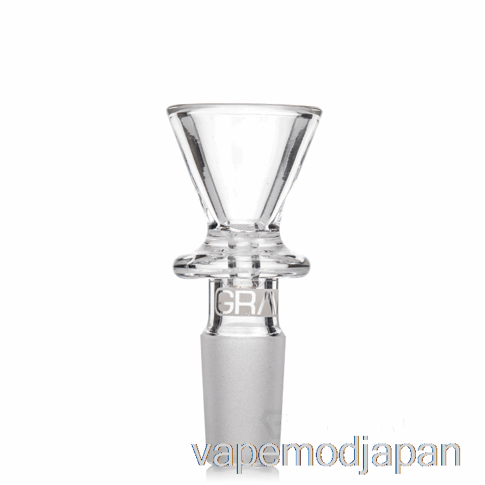 Vape Japan Grav 14mm ファンネルボウル クリア